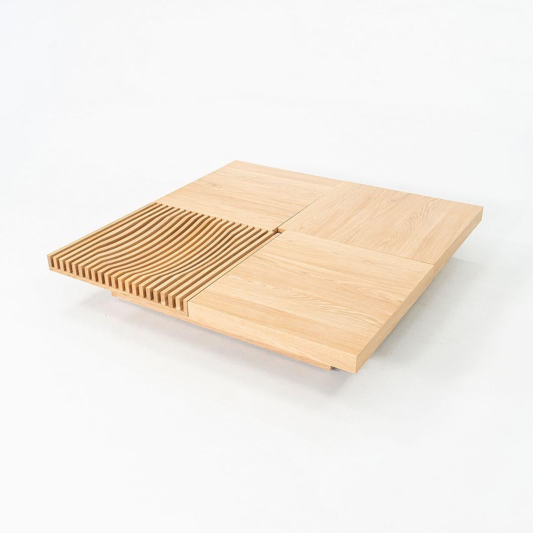 Contemporary 2024 Atilla Kuzu for CondeHouse Barringer Slide Coffee Table in Japanese Oak For Sale
