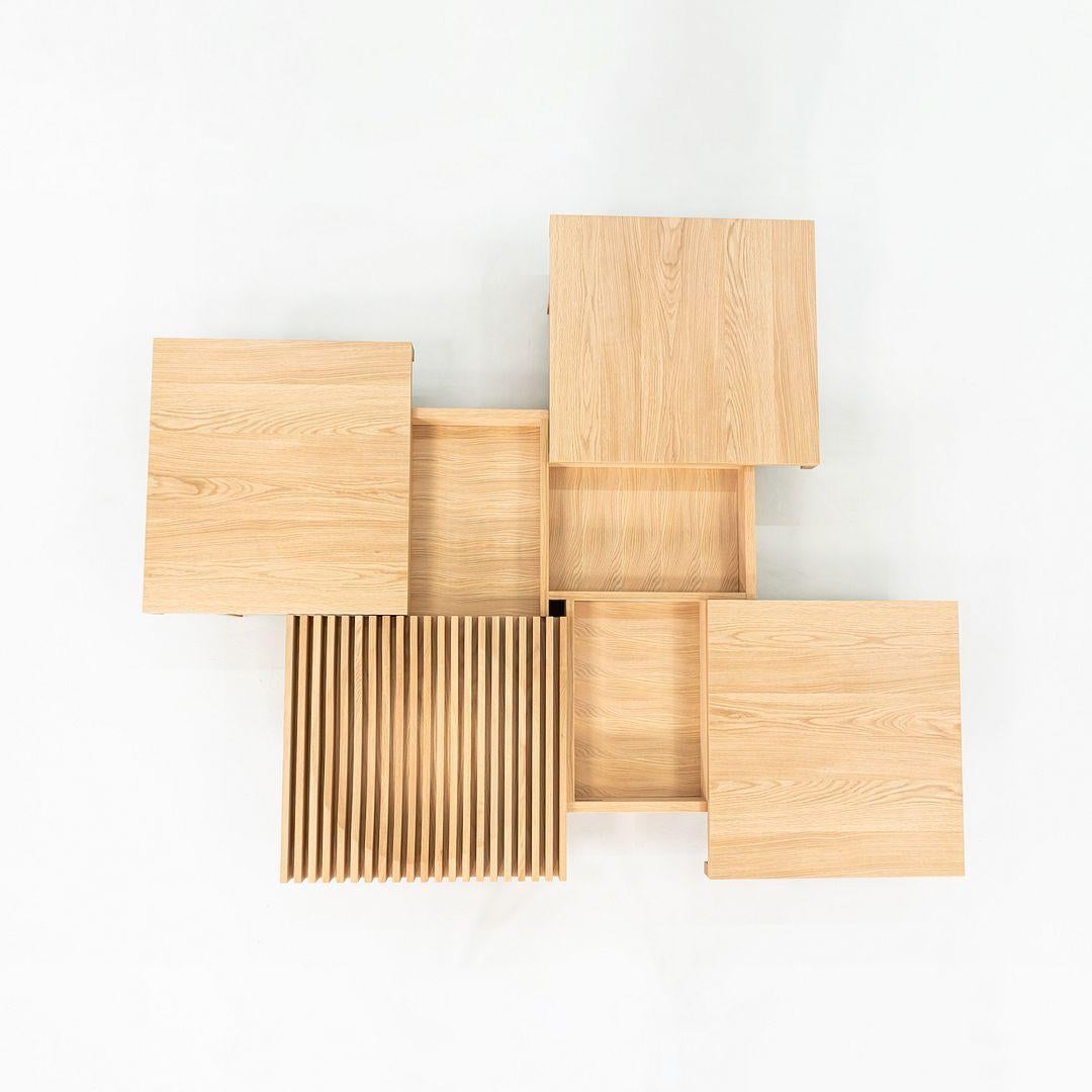 2024 Atilla Kuzu for CondeHouse Barringer Slide Coffee Table in Japanese Oak For Sale 3