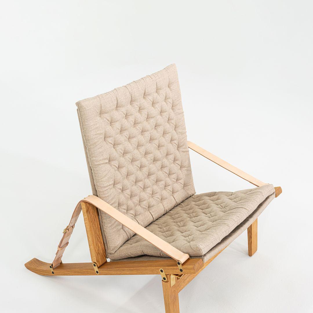2024 Carl Hansen FK11 Folding Adjustable Lounge Chair by Fabricius and Kastholm For Sale 3