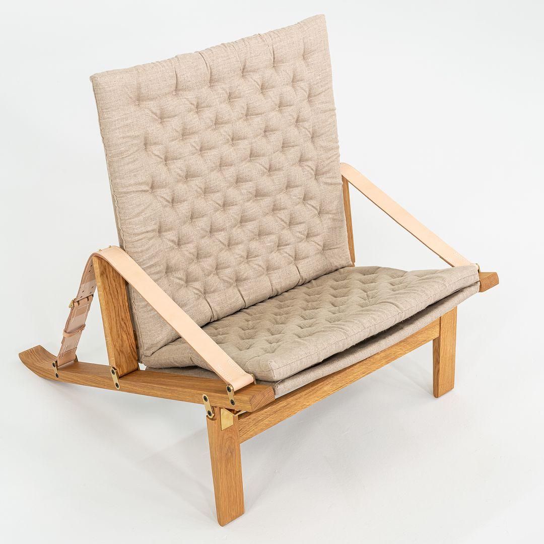 Contemporary 2024 Carl Hansen FK11 Folding Adjustable Lounge Chair by Fabricius and Kastholm For Sale