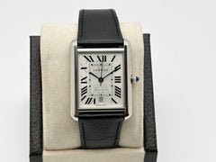 Cartier Tank Must XL WSTA0040 Ref 4342 Silver Dial Steel Box Paper