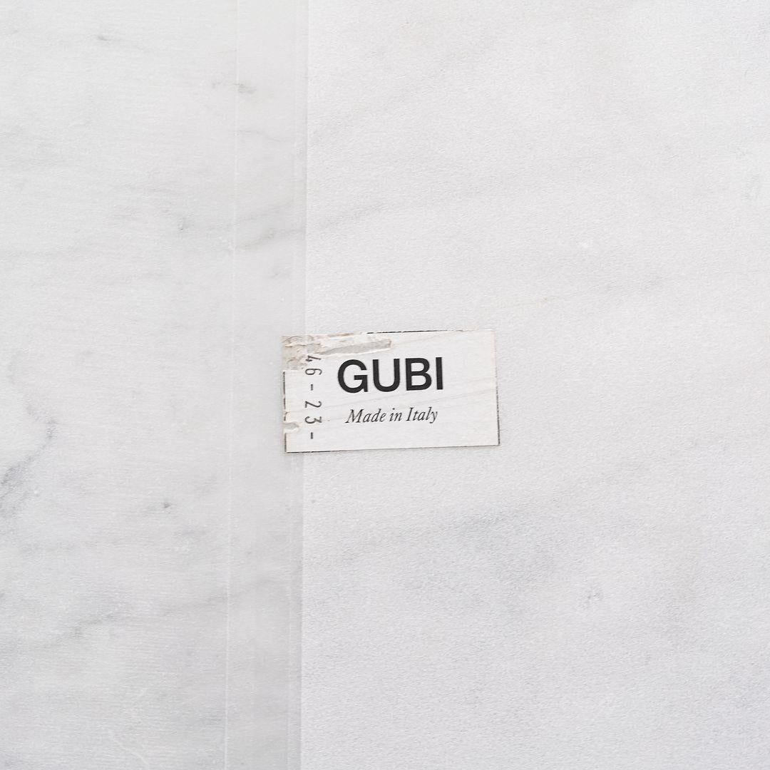 2024 GamFratesi for GUBI TS Console with White Marble Shelves and Metal Frame For Sale 6