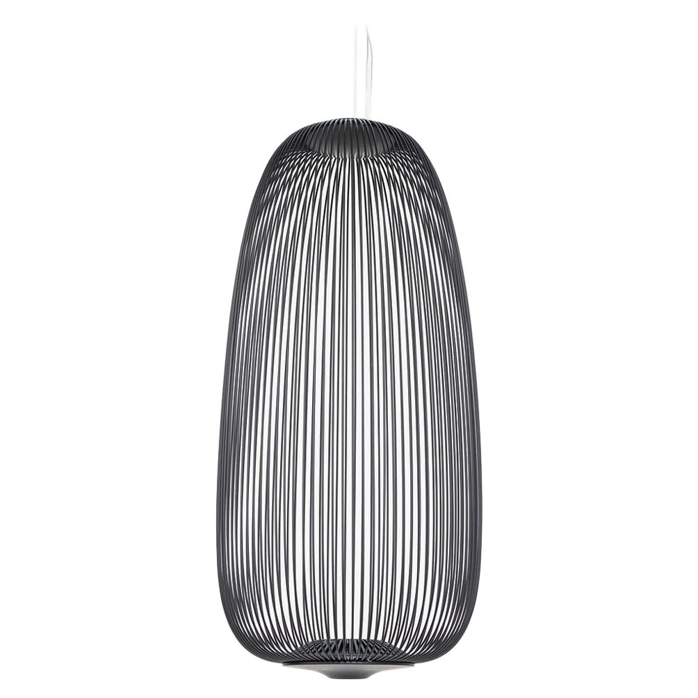 2024 Garcia Cumini für Foscarini Löffel 1 LED-Hängelampe in Schwarz