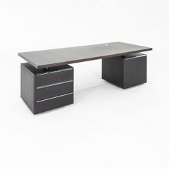 2024 Scrivania Senior Giulio Cappellini con Anta RGT + Cassetto in Oak Oak tinto Wengé