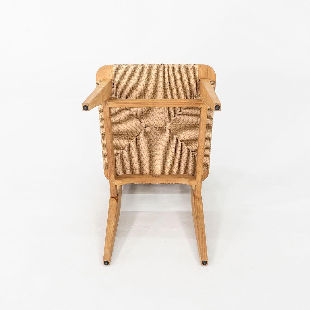 Marcel Gascoin pour GUBI C-Chaise d'extérieur en teck naturel 2024 en vente 5