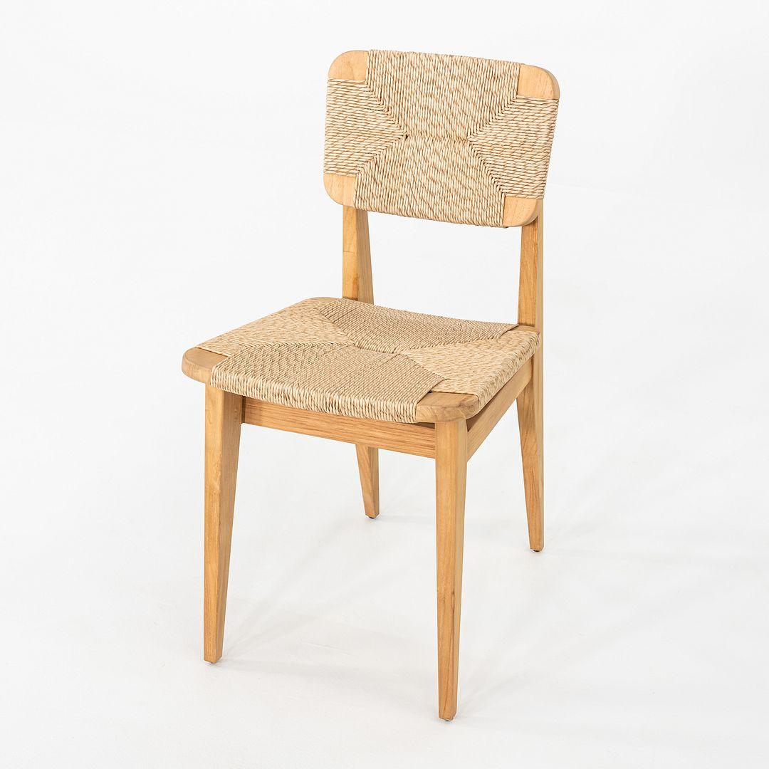 Danois Marcel Gascoin pour GUBI C-Chaise d'extérieur en teck naturel 2024 en vente