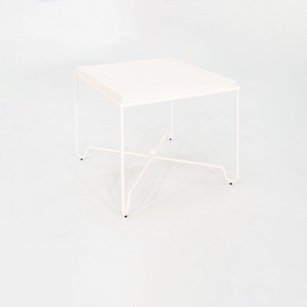2024 Mathieu Mategot para GUBI Mesa de comedor Tropique en blanco clásico semimate Moderno en venta