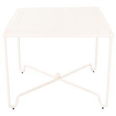 2024 Mathieu Mategot for GUBI Tropique Dining Table in Classic White Semi Matte