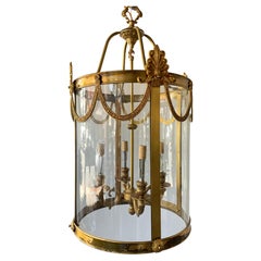 2024 Metropolitan Lighting Large Regency Style Brass Lantern