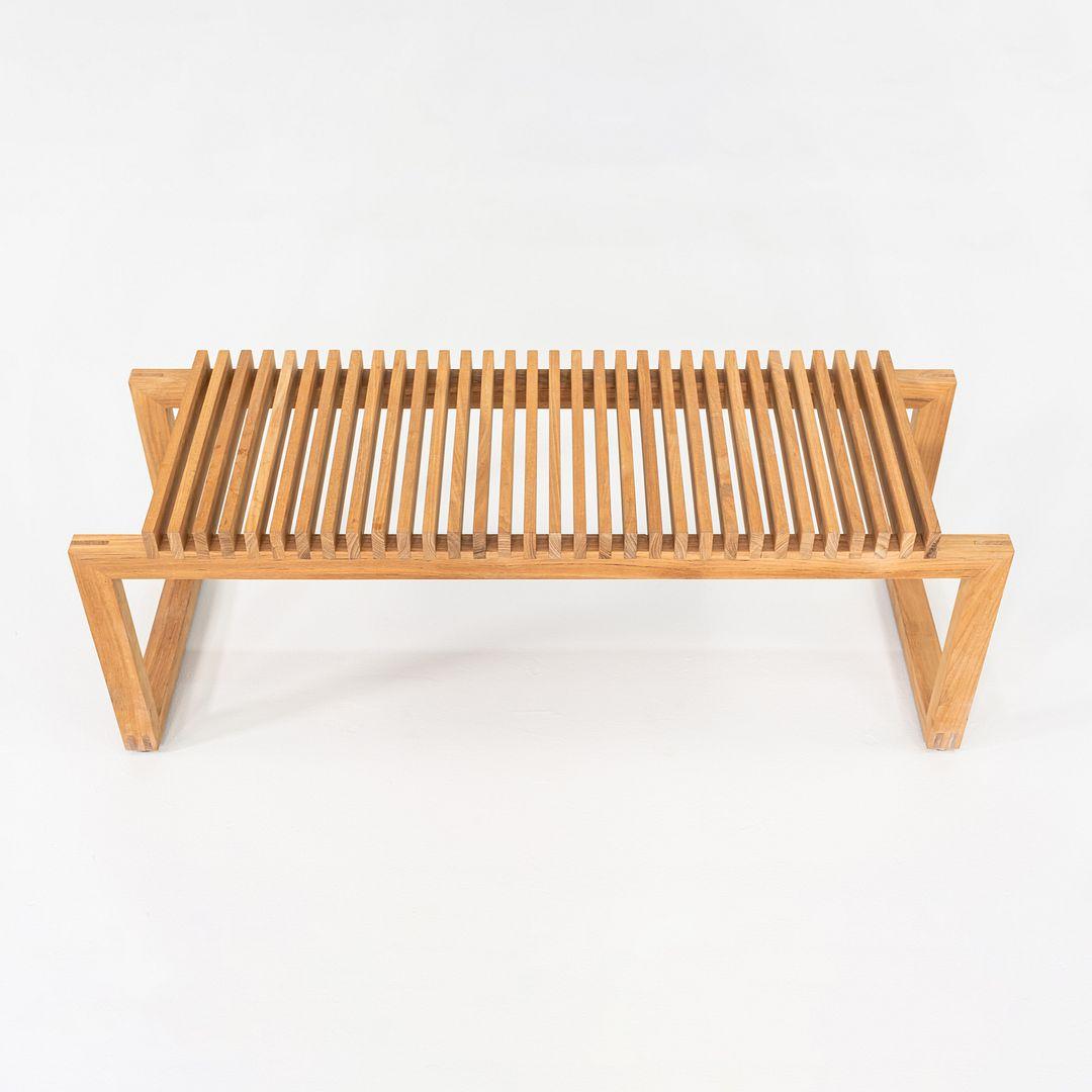 2024 Niels Hvass für Fritz Hansen / Skagerak Cutter Bench aus Teakholz im Angebot 5