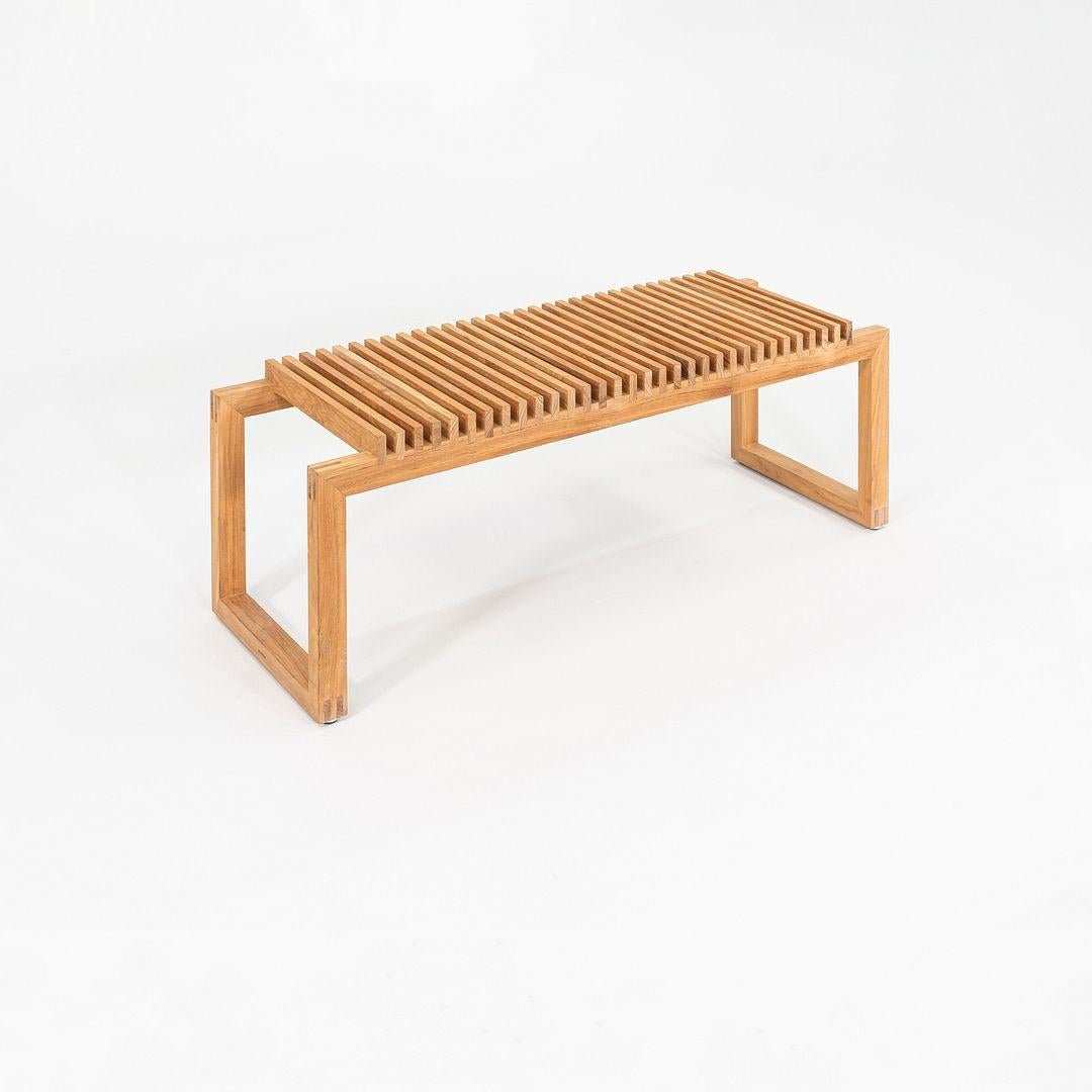 2024 Niels Hvass für Fritz Hansen / Skagerak Cutter Bench aus Teakholz (Dänisch) im Angebot