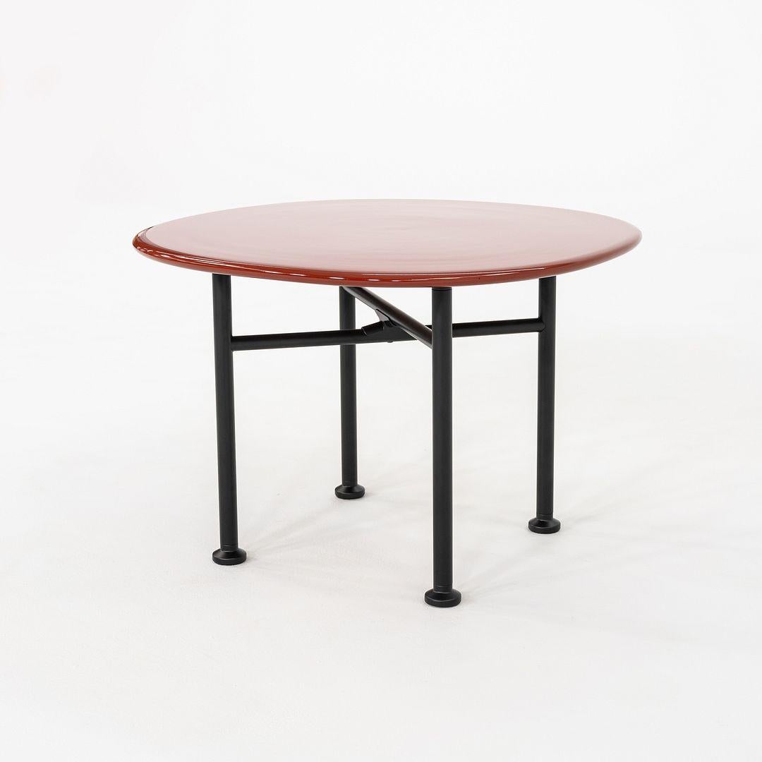 2024 OEO Studio para GUBI Mesa baja Carmel con tablero de color rojo rojizo 23 pulgadas en venta 4