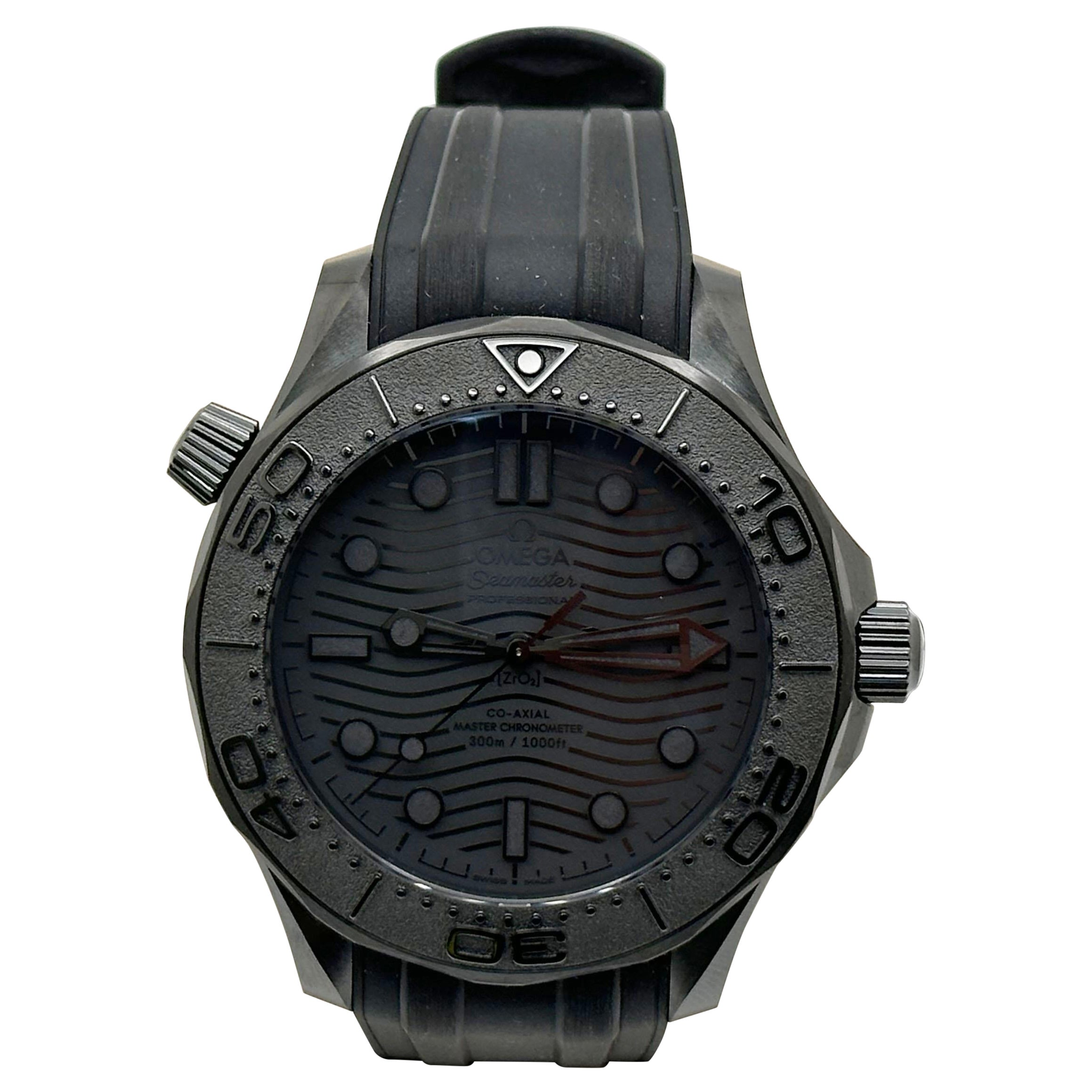 2024 Omega Seamaster Diver 210.92.44.20.01.003 Black Ceramic 43.5mm Box Paper