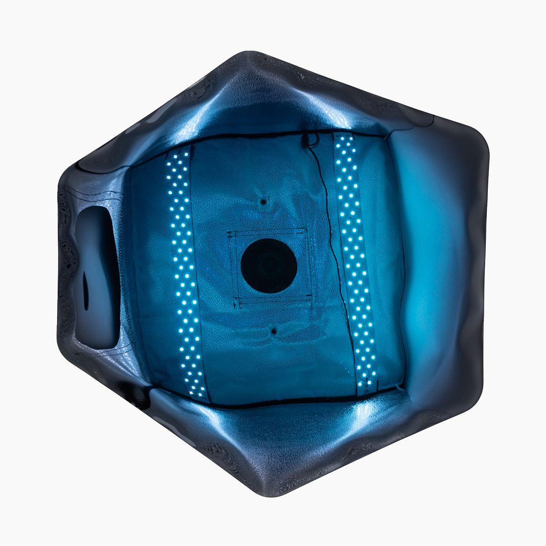 2024 Oskar Zieta für Zieta Tafla C6-Spiegel in Deep Space Blue im Angebot 1