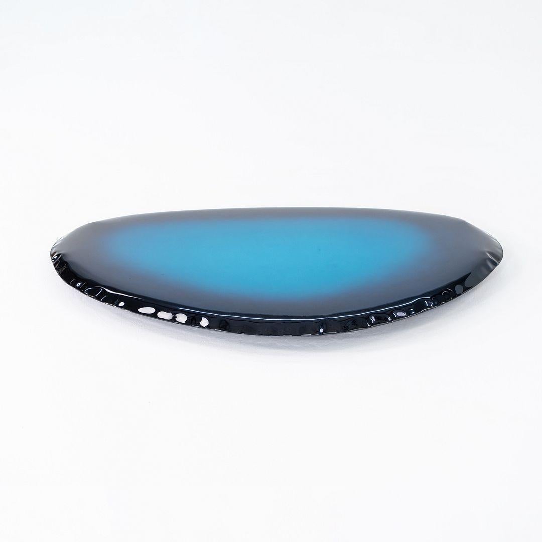2024 Oskar Zieta für Zieta Tafla O3-Spiegel in Deep Space Blue im Angebot 1