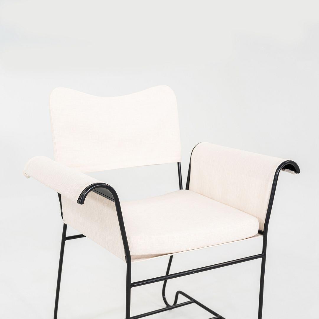 Acier Paire de chaises de salle à manger Tropique Mathieu Mategot pour GUBI sans franges 2024 en vente