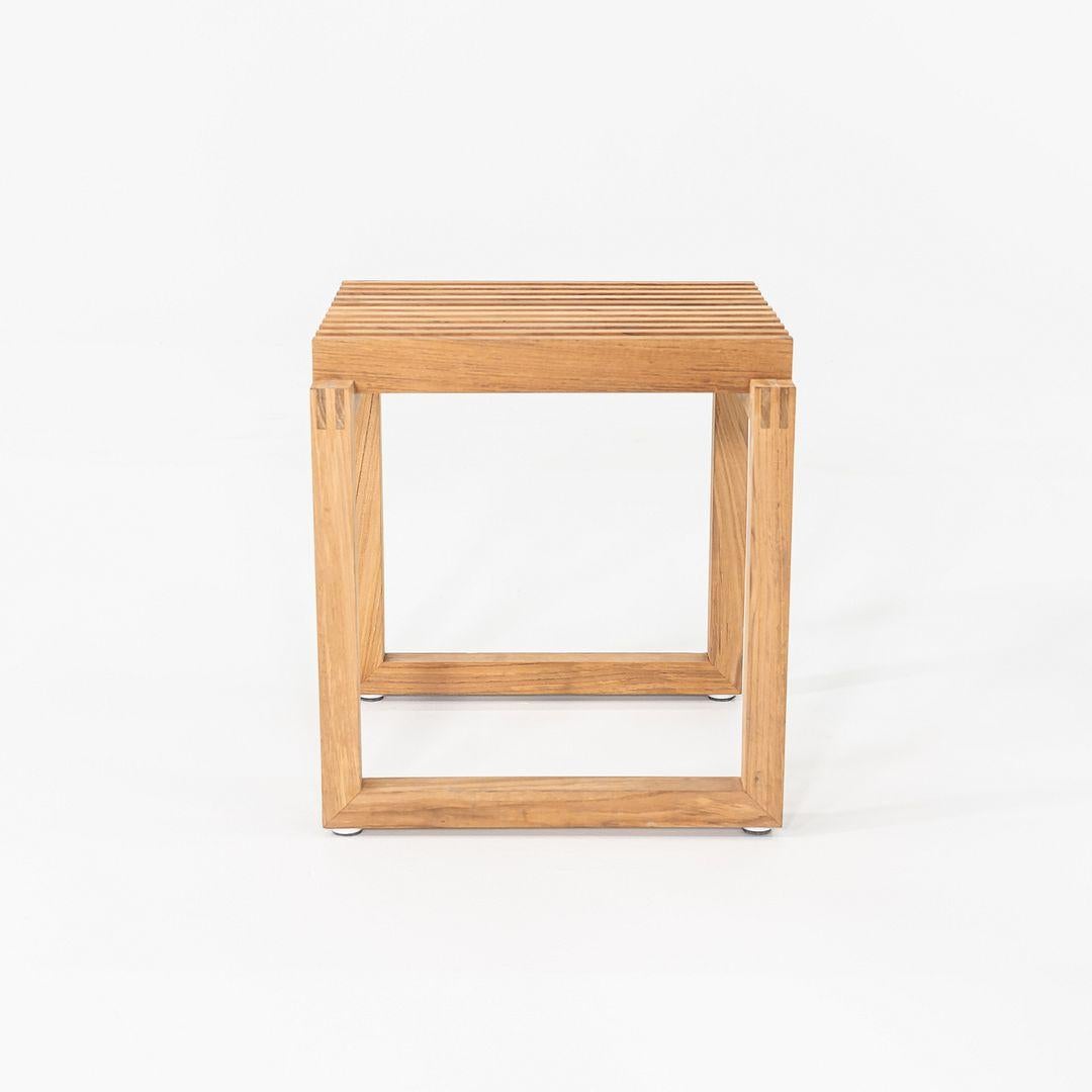 2024 Pareja de taburetes Cutter de Niels Hvass para Fritz Hansen / Skagerak en teca en venta 5