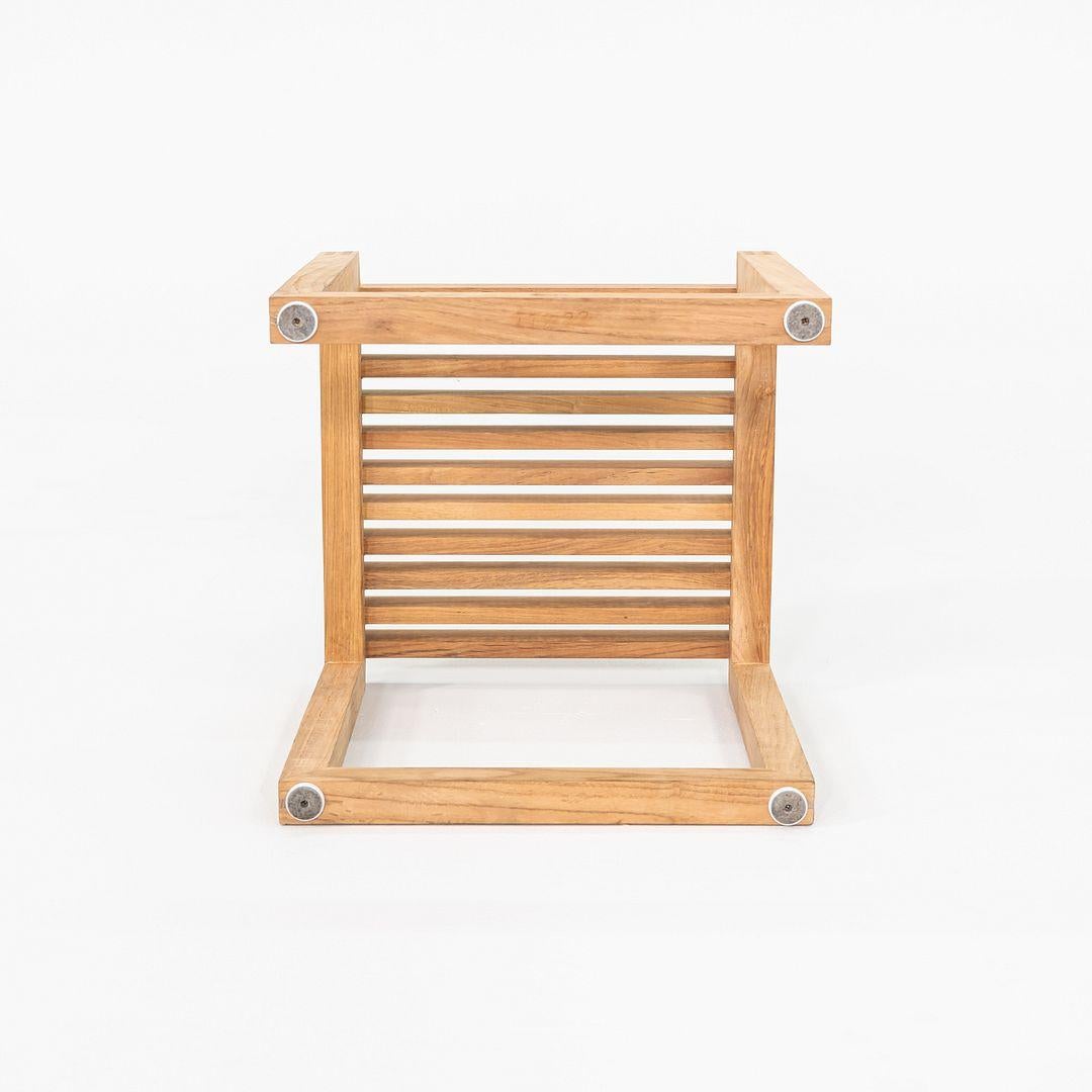 2024 Pareja de taburetes Cutter de Niels Hvass para Fritz Hansen / Skagerak en teca en Bueno estado para la venta en Philadelphia, PA