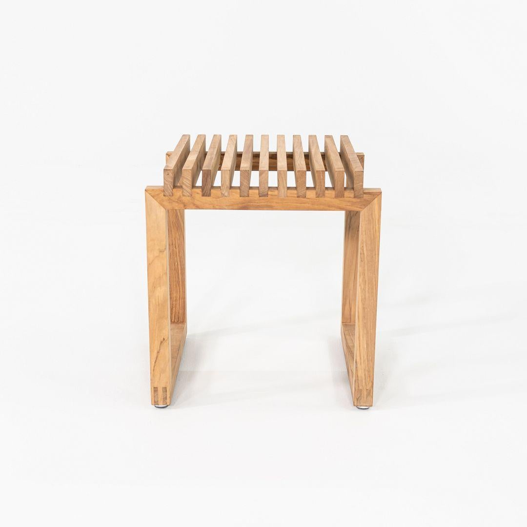 2024 Pareja de taburetes Cutter de Niels Hvass para Fritz Hansen / Skagerak en teca Teca en venta