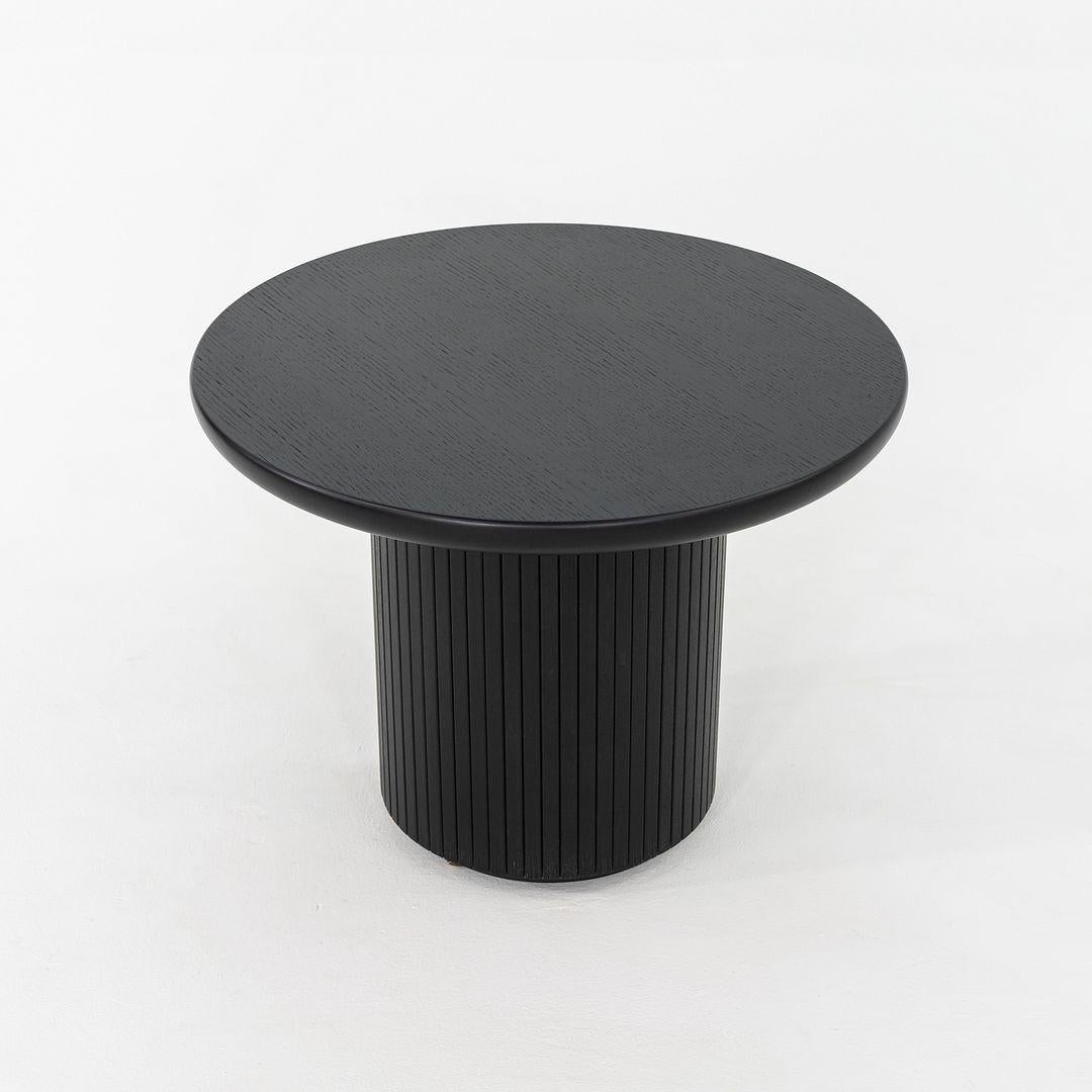 Modern 2024 Pair of Space Copenhagen for GUBI Moon Lounge / Side Tables in Black Oak For Sale