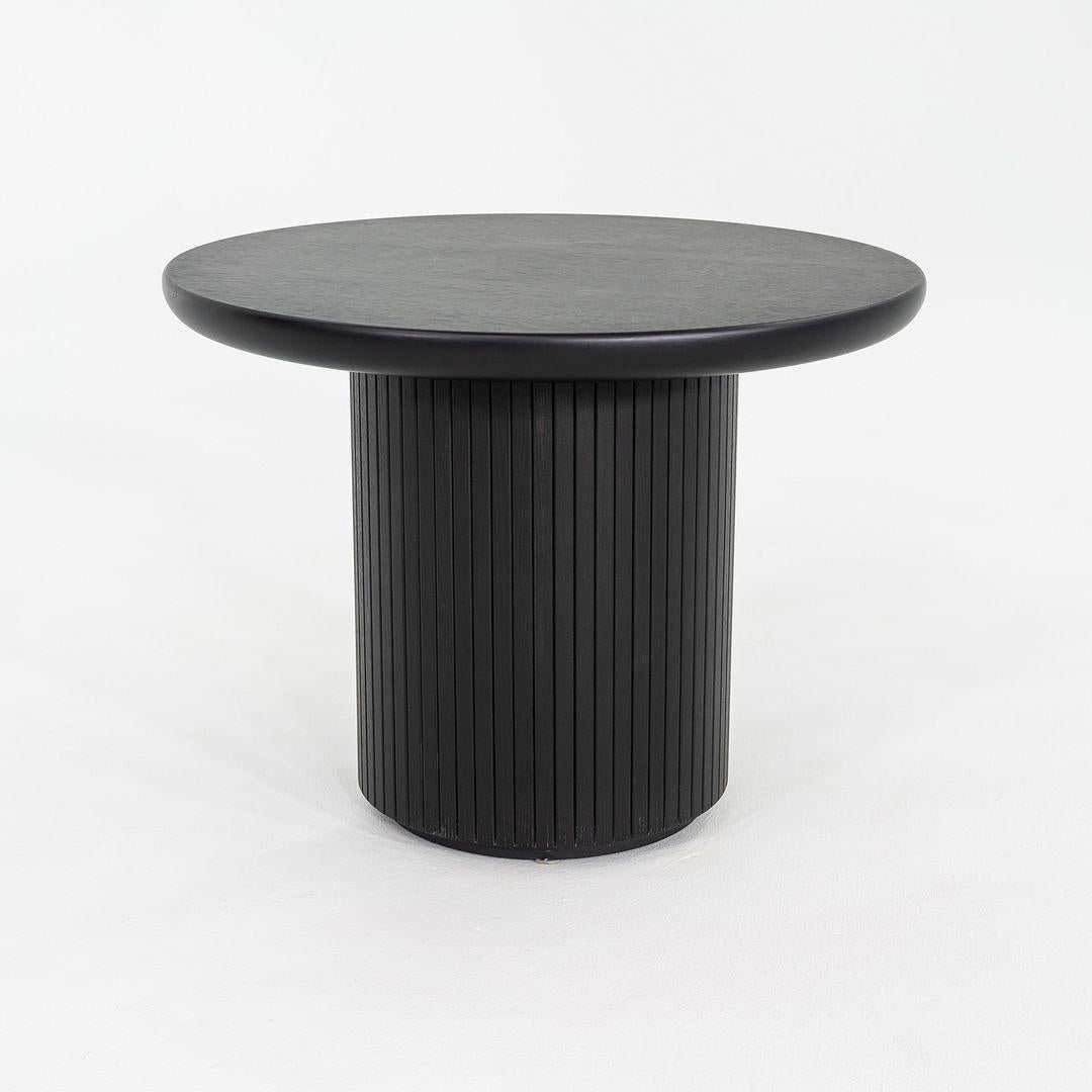 Danish 2024 Pair of Space Copenhagen for GUBI Moon Lounge / Side Tables in Black Oak For Sale