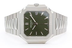 2024 Patek Philippe Cubitus 5821/1A-001 Olive Green Dial Box Papers Warranty