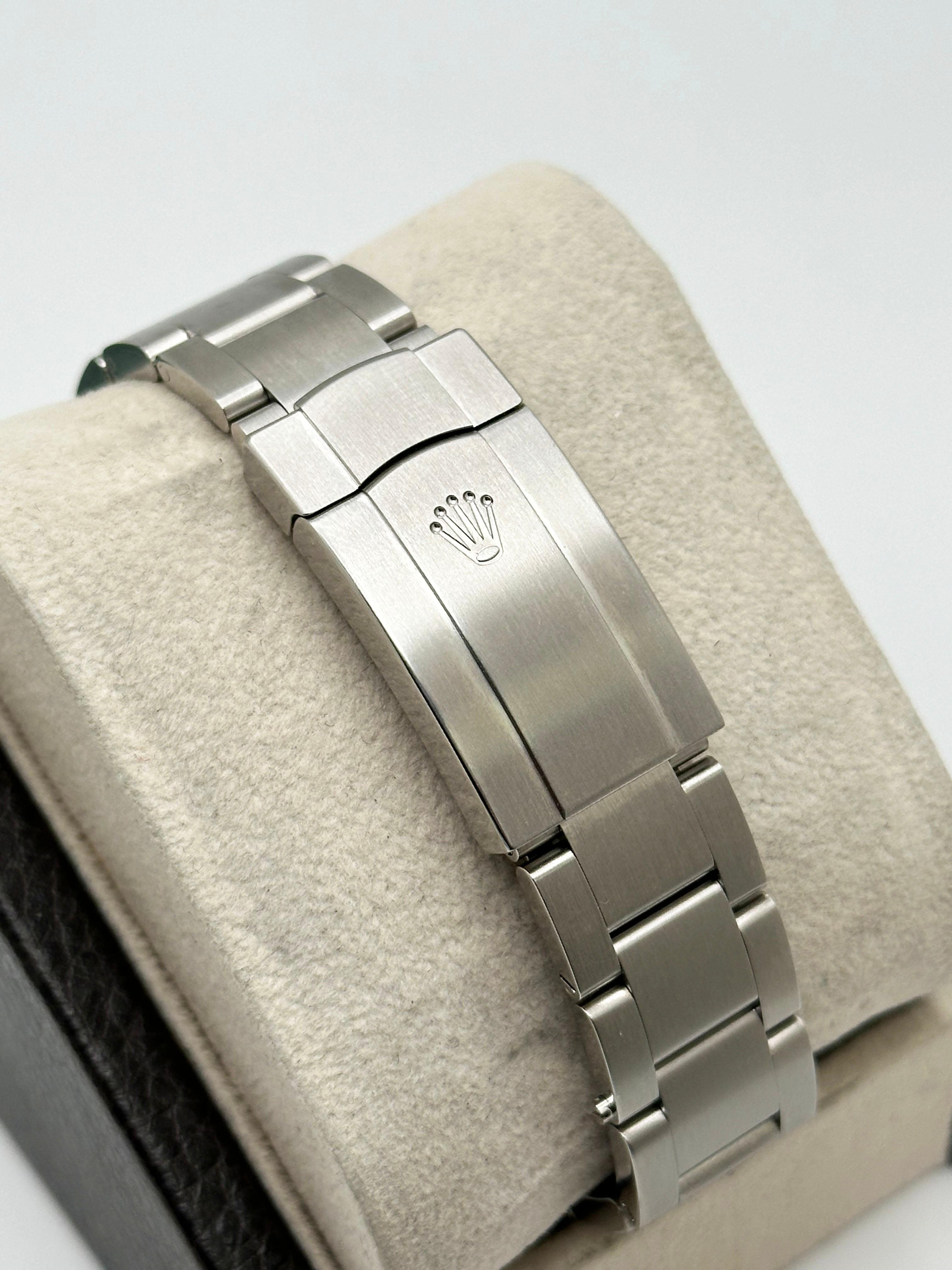 Rolex Oyster Perpetual 124300 41mm Green Dial Stainless Steel Box Paper 2024 In Excellent Condition In San Diego, CA