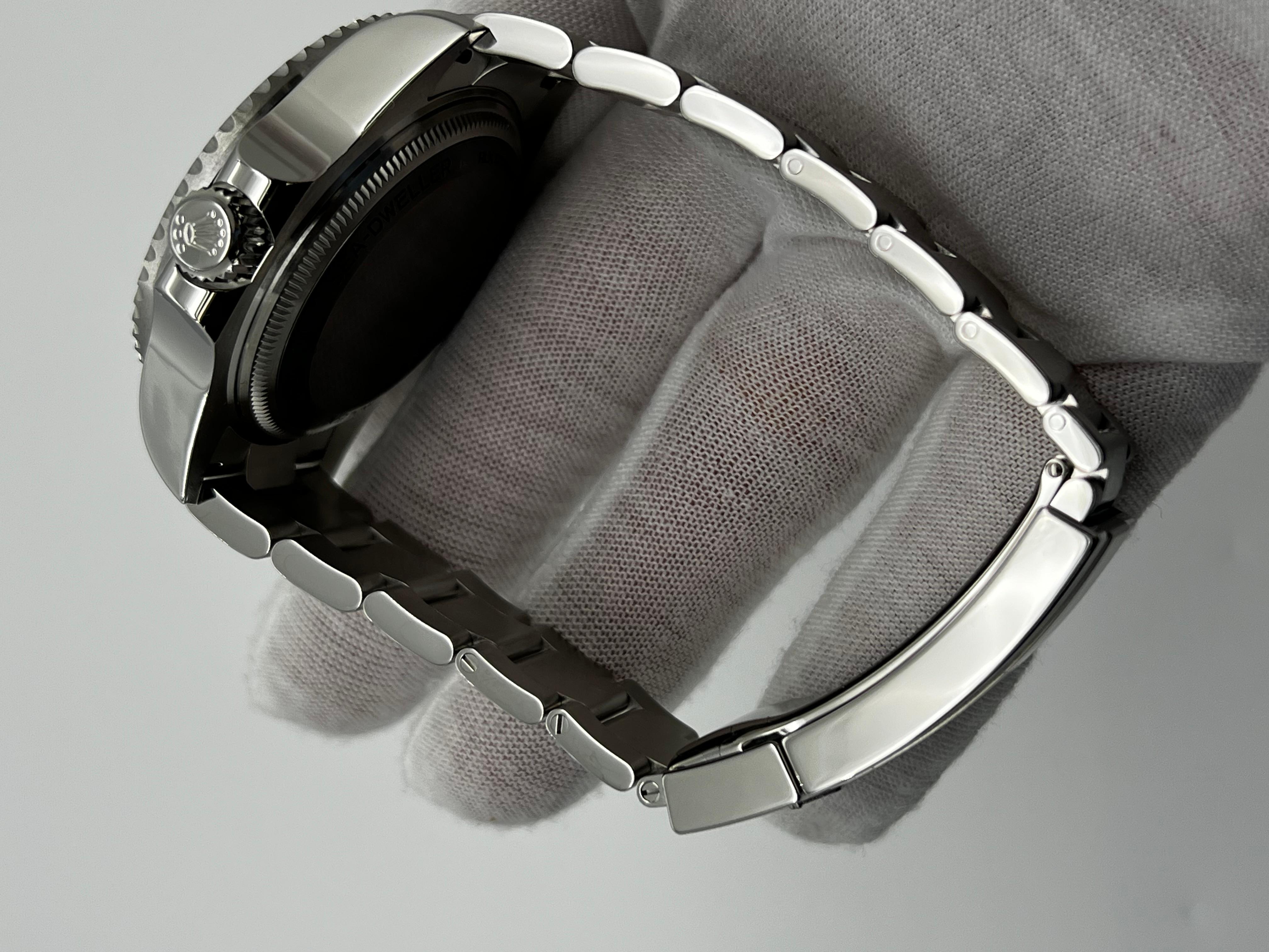 2024 Rolex 136660 Deepsea Sea Dweller Keramik 44mm Edelstahl Box Papier 1