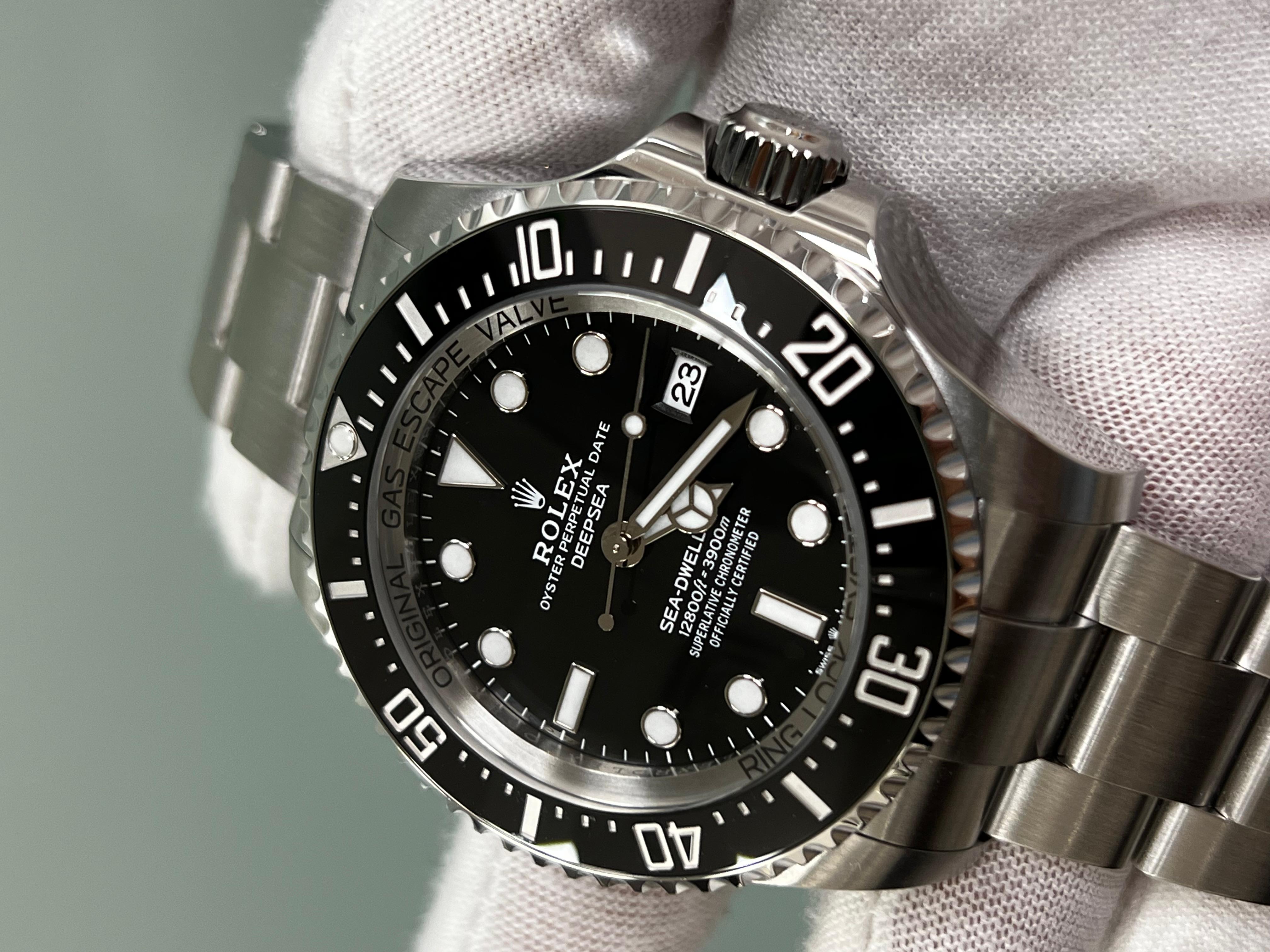 2024 Rolex 136660 Deepsea Sea Dweller Keramik 44mm Edelstahl Box Papier 4