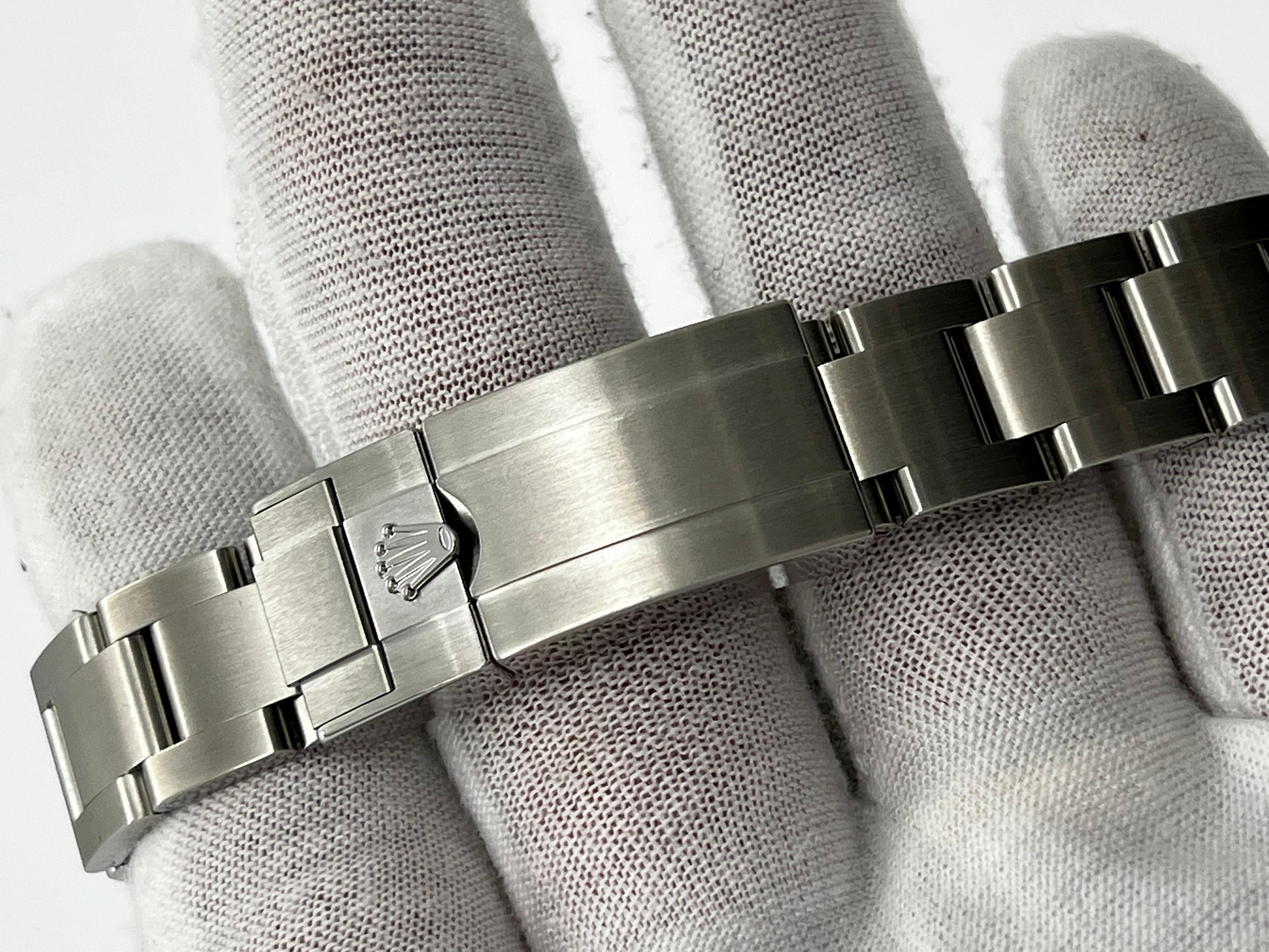 2024 Rolex 36mm 124270 Explorer Schwarzes Zifferblatt Edelstahl Box Papier 2