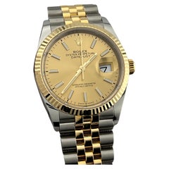2024 Rolex Datejust 126233 36mm Esfera Champán Oro 18K Caja Papeles