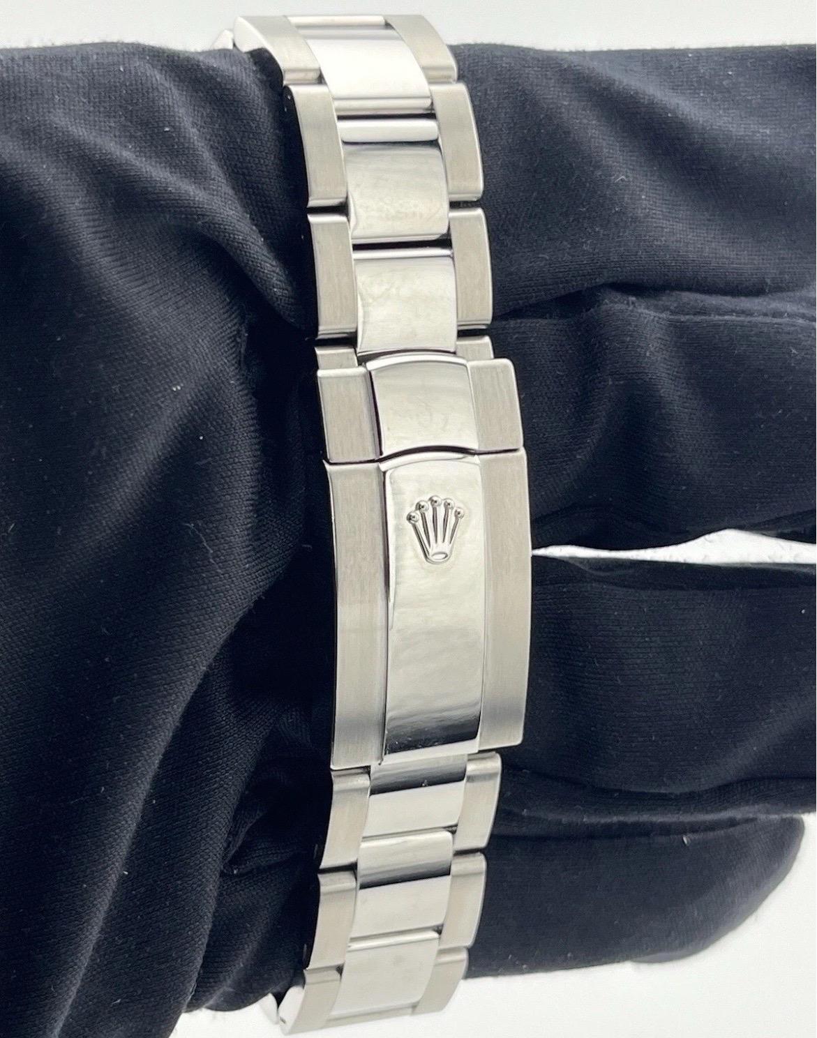 2024 Rolex Datejust 126234 Púrpura Berenjena Diamante 36mm Acero inoxidable Jubileo en venta 9