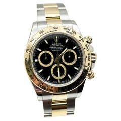 2024 Rolex Daytona 126503 Black Dial 18K Yellow Gold Stainless Steel Box Paper