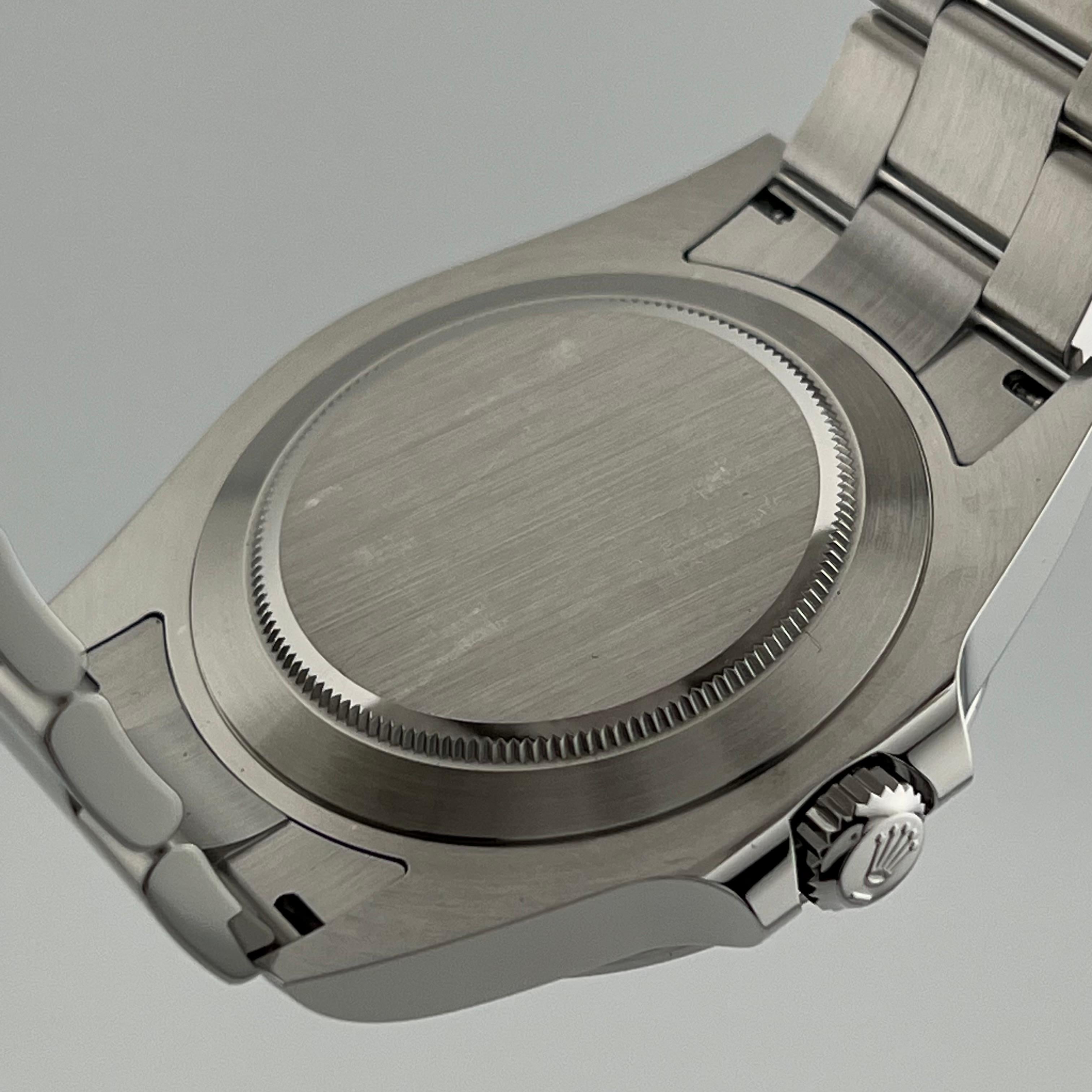 2024 Rolex Explorer II 226570 42mm Quadrante Nero Acciaio Inox Scatola di Carta in vendita 3