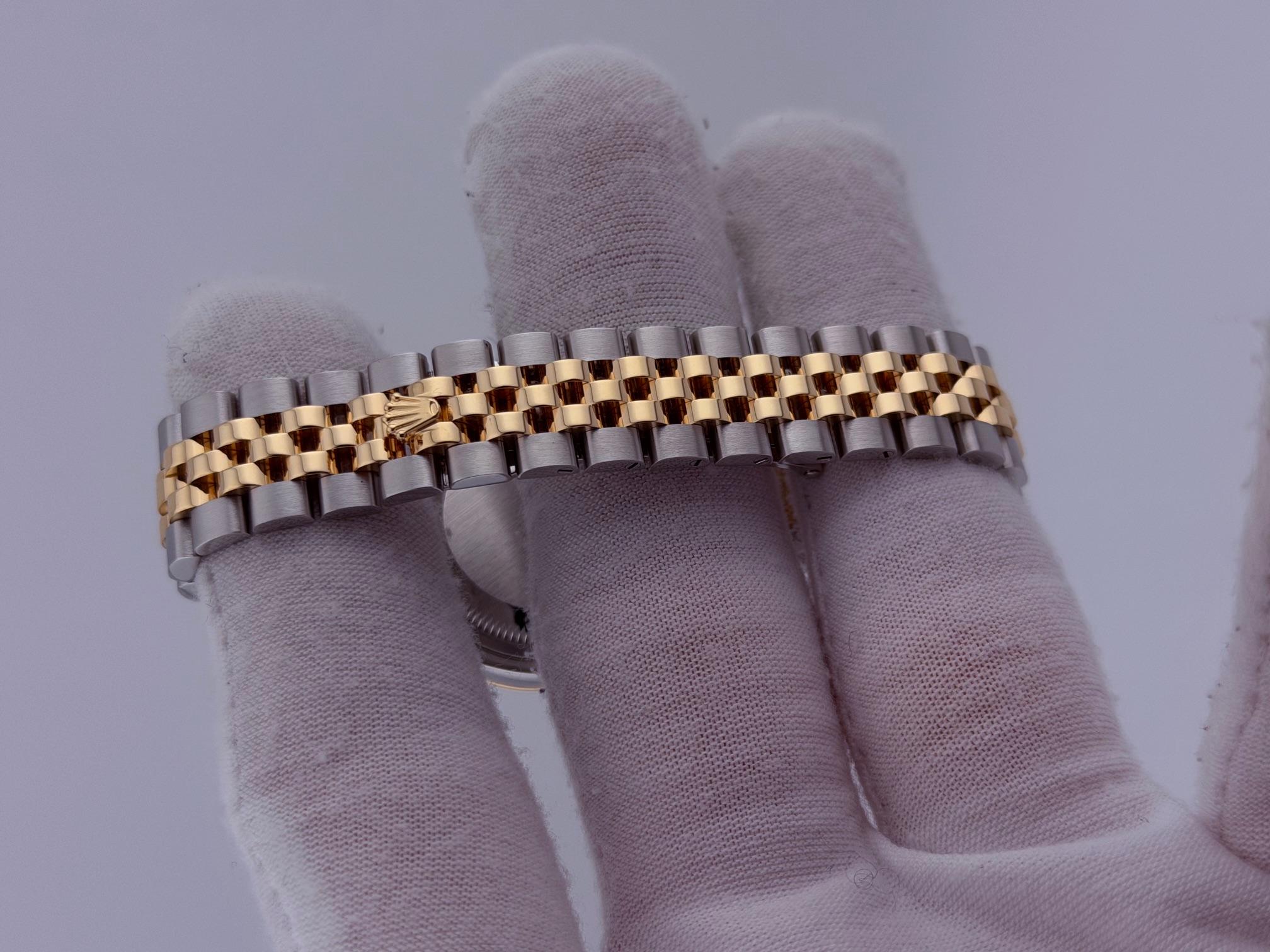 2024 Rolex Ladies Datejust 279383RBR 28mm Diamant Lünette Diamant Zifferblatt Box Papier im Angebot 2