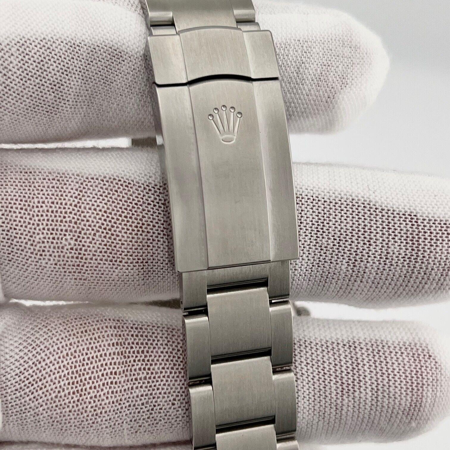 2024 Rolex Oyster Perpetual 126000 36mm Silber Zifferblatt Edelstahl Box Papier Herren