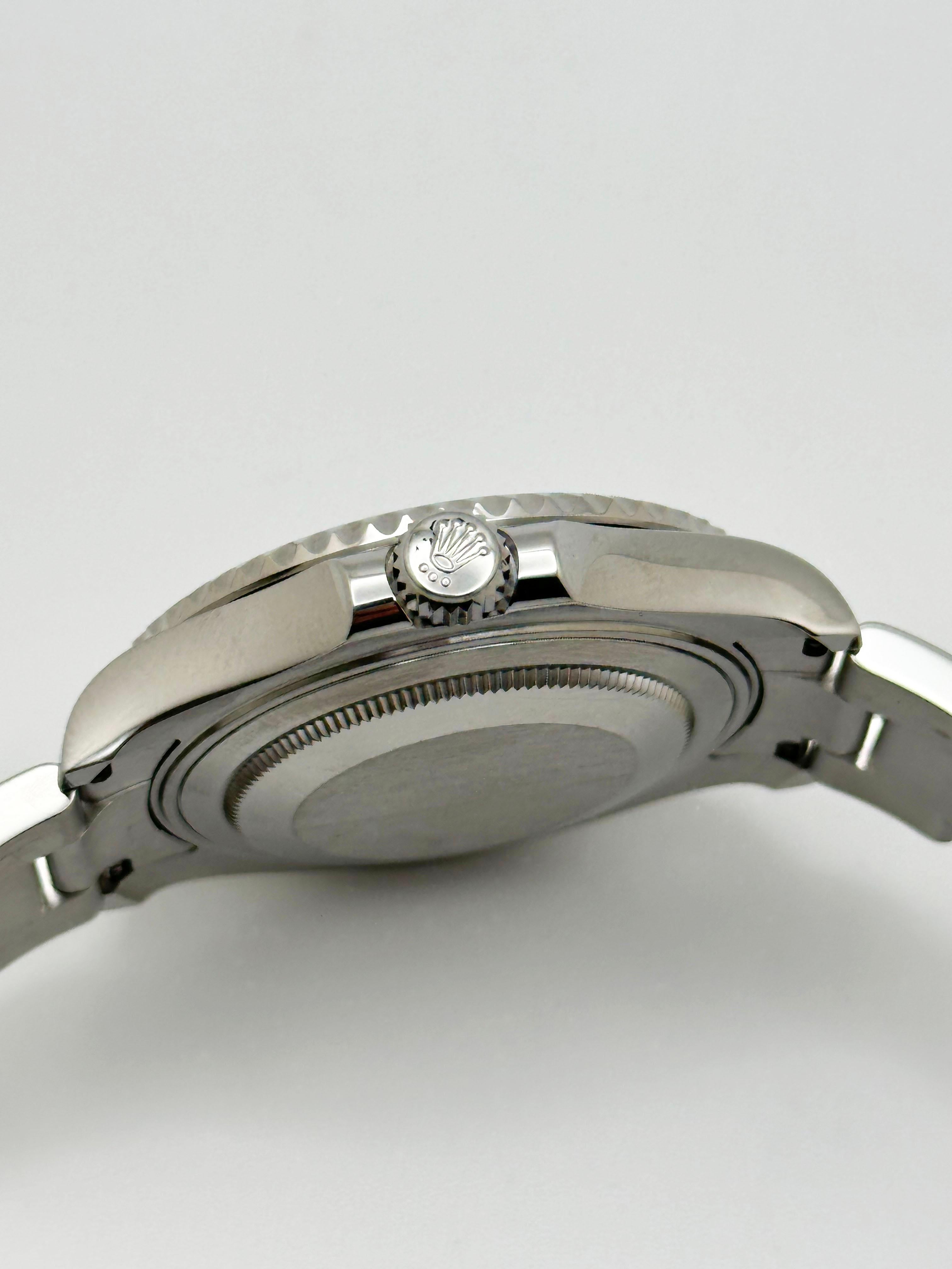2024 Rolex Yacht Master 268622 Rhodium Dial 37mm Platinum Steel Box Paper For Sale 4