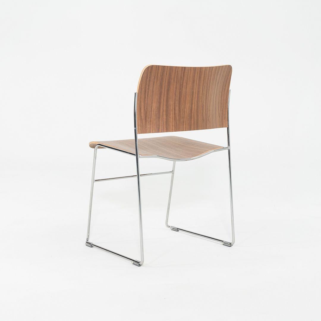 2024 Ensemble de huit chaises empilables David Rowland for Howe 40/4 Side / Dining Excellent état - En vente à Philadelphia, PA