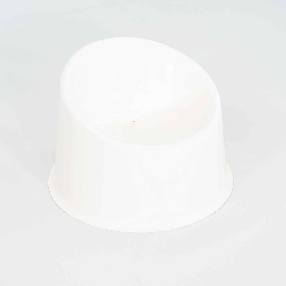 2024 Set of Four Verner Panton for Verpan Panto Pop Lounge Chairs in White For Sale 4