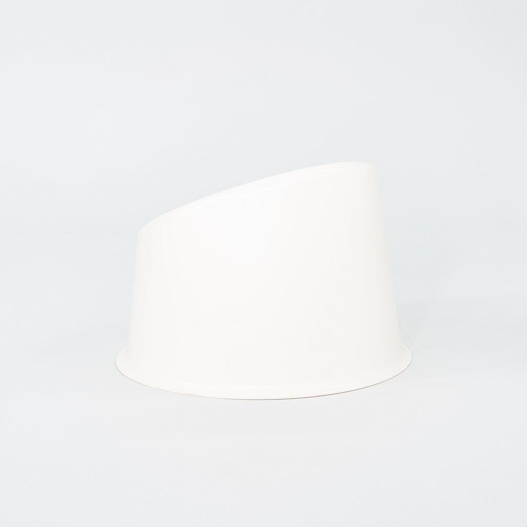 2024 Set of Four Verner Panton for Verpan Panto Pop Lounge Chairs in White For Sale 6