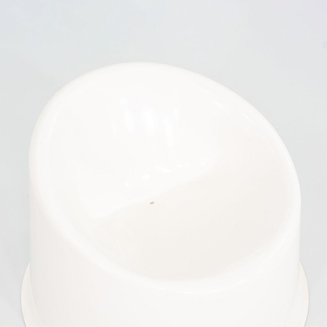 Danish 2024 Set of Four Verner Panton for Verpan Panto Pop Lounge Chairs in White For Sale