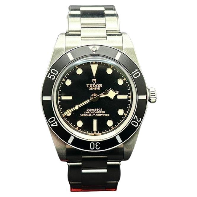 2024 Tudor Black Bay 54 79000N 37mm Quadrante Nero Acciaio Inox Scatola Documenti in vendita