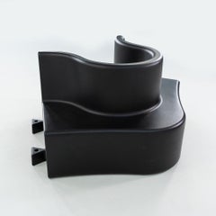 2024 Verner Panton for Verpan Cloverleaf Indoor / Ourdoor Sofa Middle Unit Black