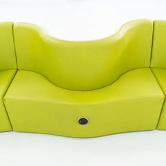 2024 Verner Panton para Verpan Sofá Parotega Trébol Verde