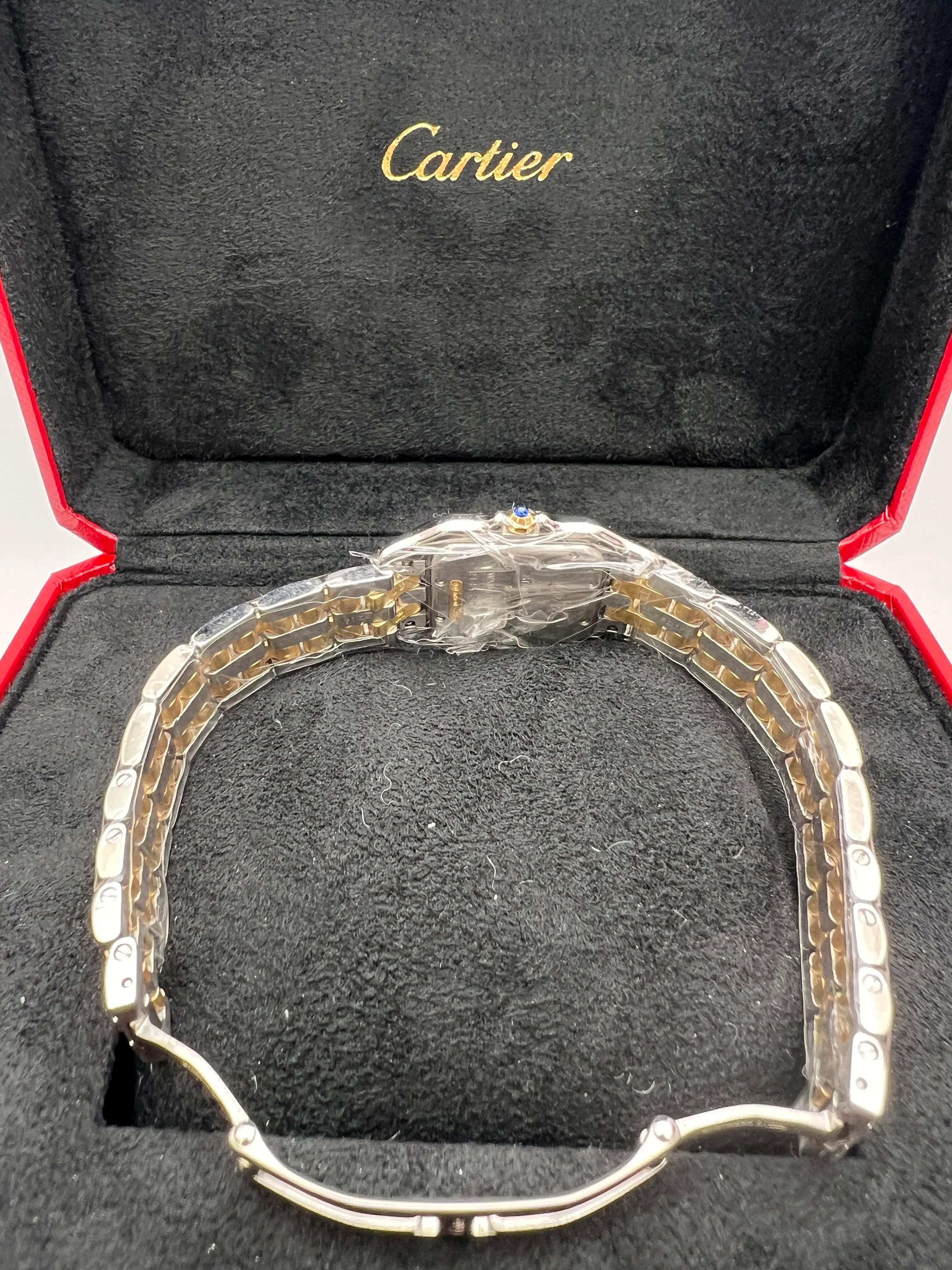 2025 Cartier Panthere Medium 18K Two Tone Silver Dial W2PN0007 Box Papers For Sale 7
