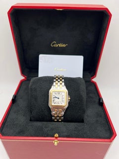 2025 Cartier Panthere Medium 18K Two Tone Silver Dial W2PN0007 Box Papers