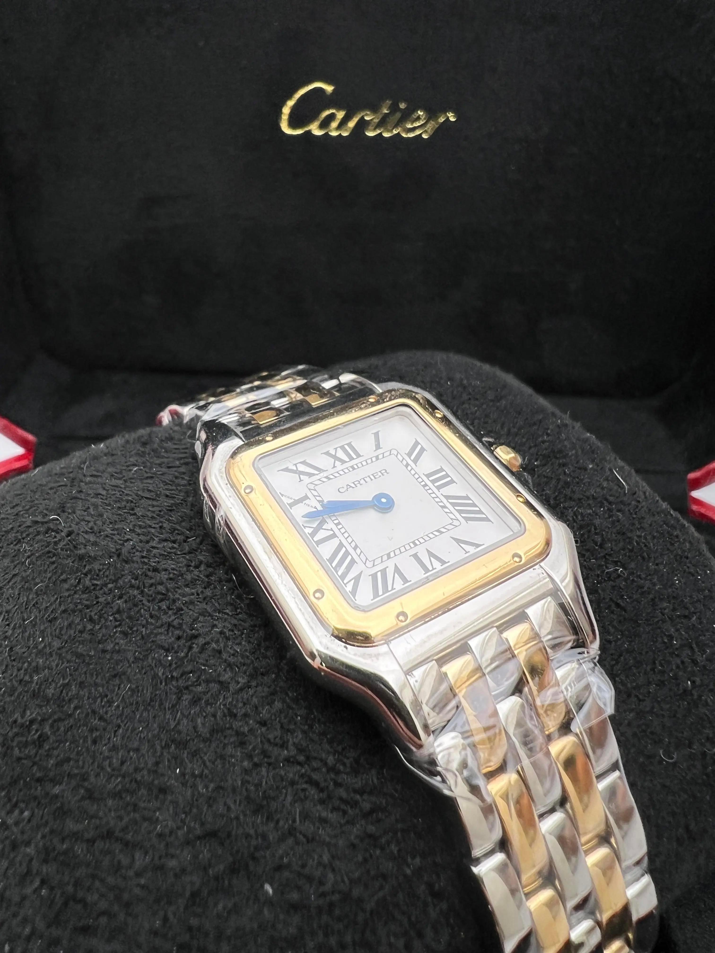 2025 Cartier Panthere Medium 18K Two Tone Silver Dial W2PN0007 Box Papers For Sale 2