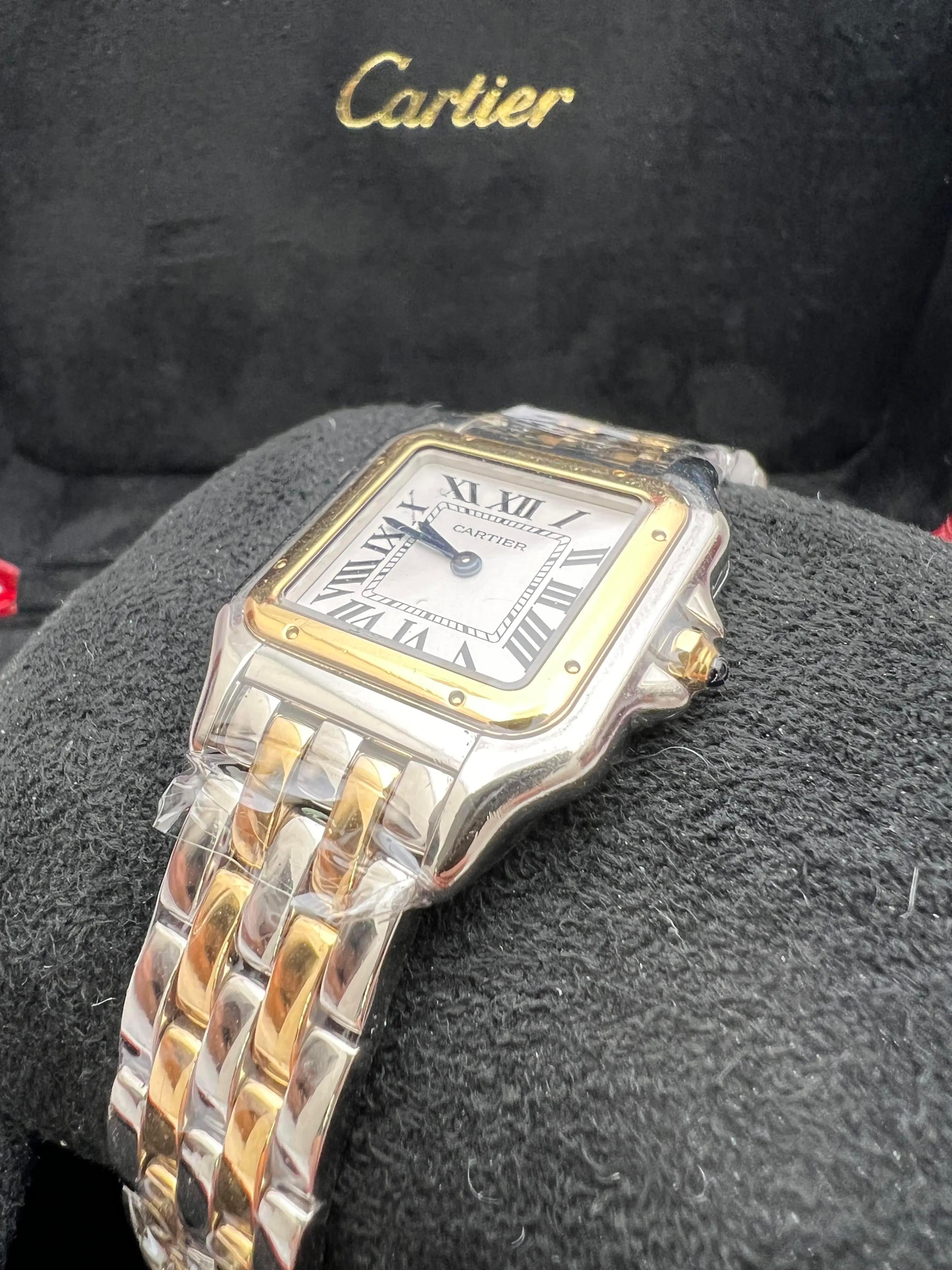 2025 Cartier Panthere Medium 18K Two Tone Silver Dial W2PN0007 Box Papers For Sale 3