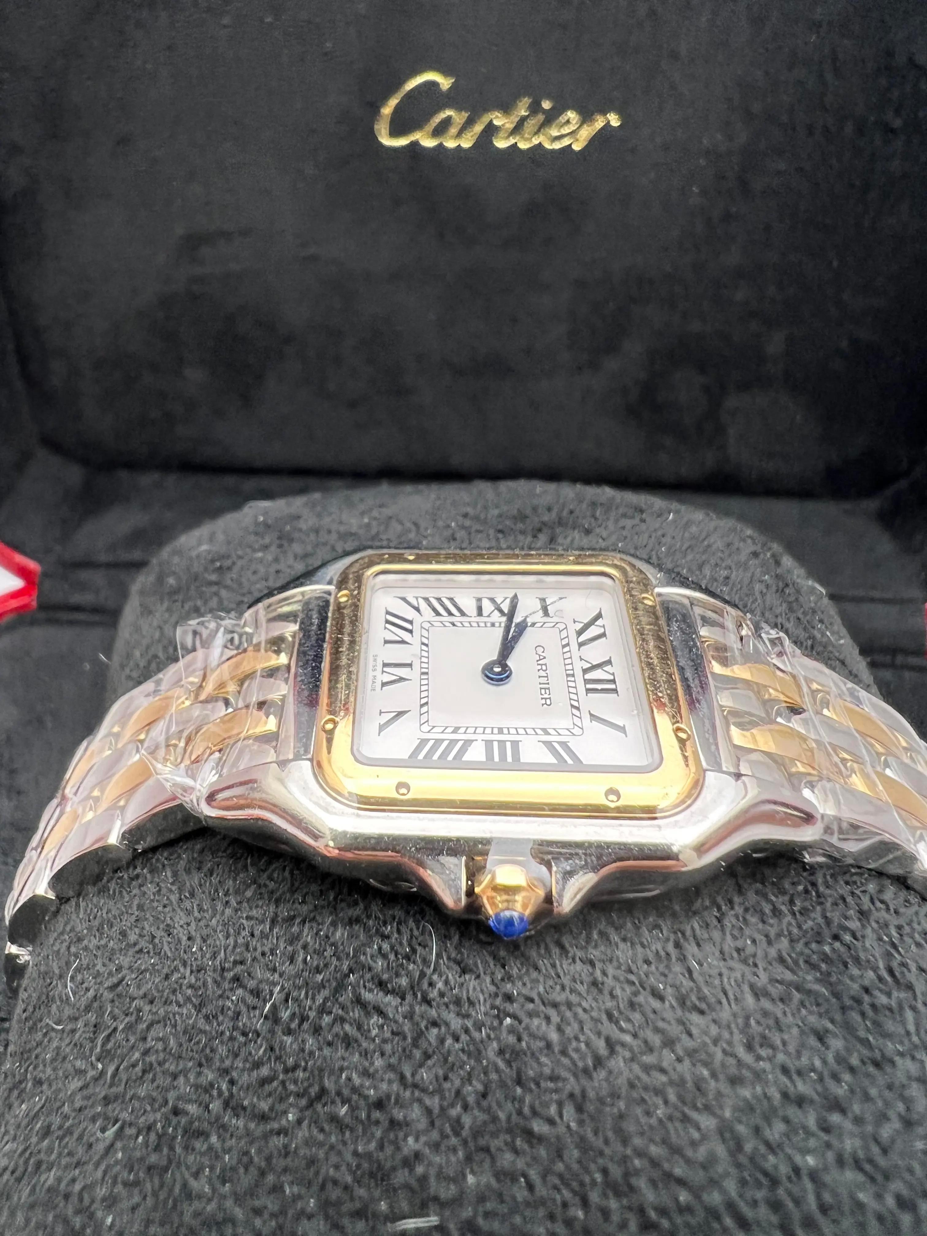 2025 Cartier Panthere Medium 18K Two Tone Silver Dial W2PN0007 Box Papers For Sale 5