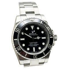 2025 CPO Rolex Submariner No Date 114060 Black Ceramic Stainless Steel 40mm Box